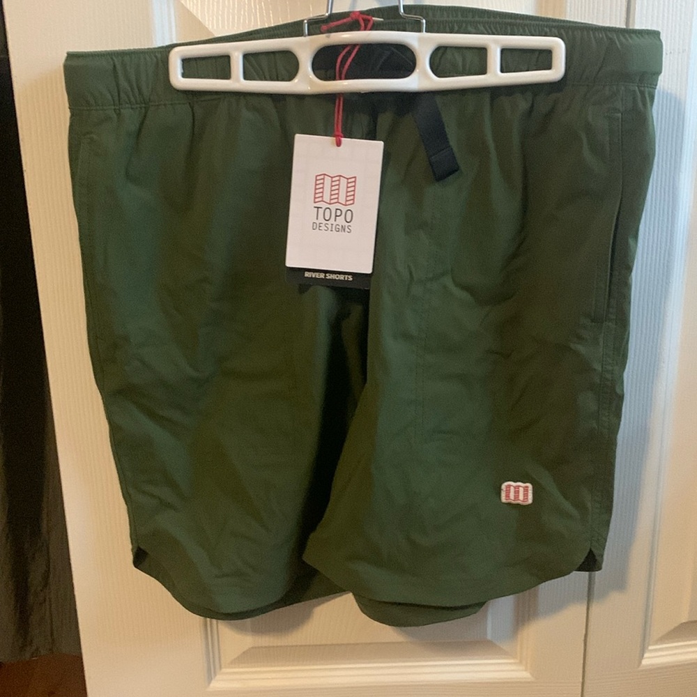 Topo Designs River Shorts Olive